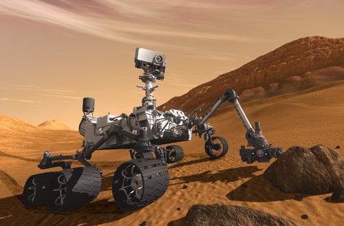 Mars Rover Curiosity Crystals supplied a specially formulated version of orange plastic (BC-432M) for the Radiation Assessment Detector (RAD).