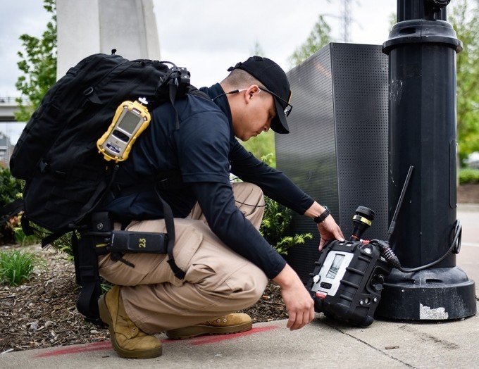 Radiation Detection Backpack sensors that can detect CBRN agents in real-time