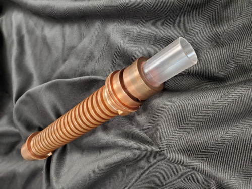 plasma tube with coil with Sapphire plasma tube with coil with Sapphire